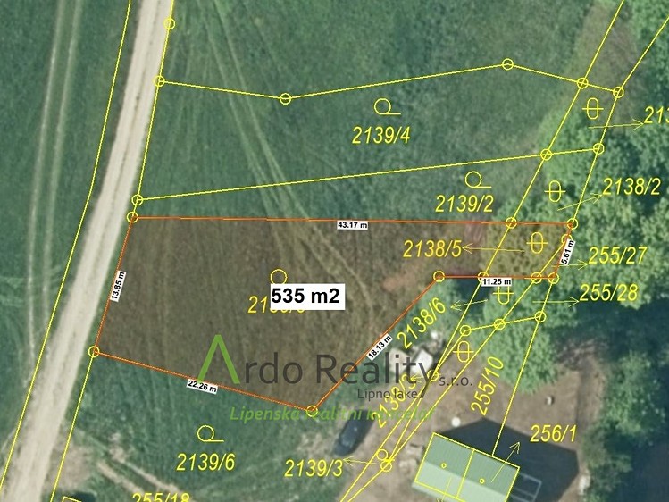 Prodej pozemku, 535 m² (2 z 29)