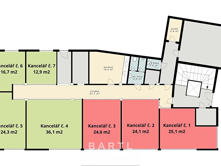 Pronájem komerčního prostoru, 25 m² (2 z 17)