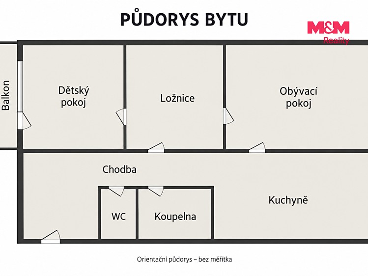 Квартира 2+1 на продаж, 54 м² (12 з 13)