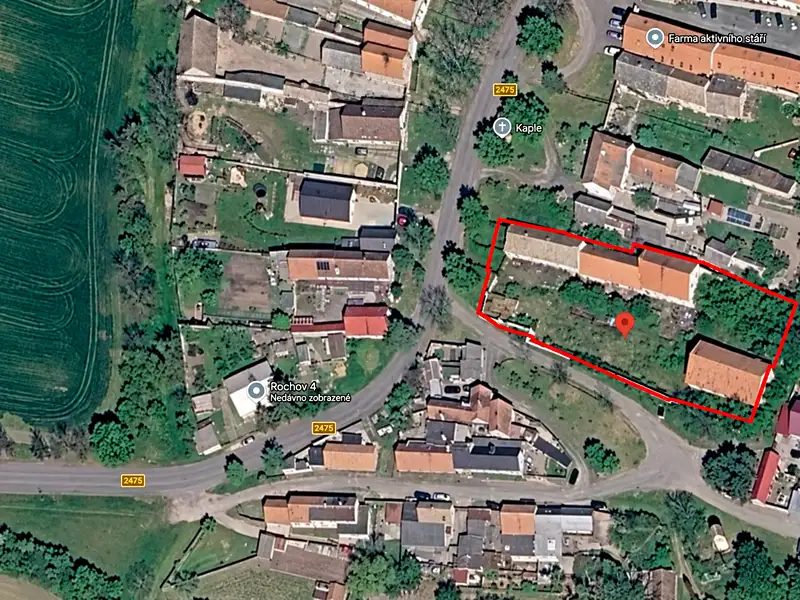 Prodej zemědělské usedlosti 1700 m², pozemek 2669 m², Rochov – náhled fotky 1
