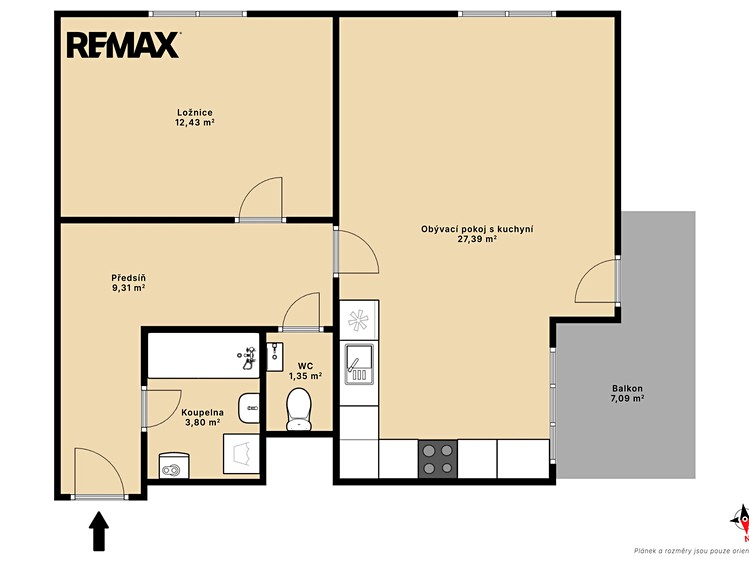 Wohnung 2+kk zur Miete, 55 m² (24 von 31)