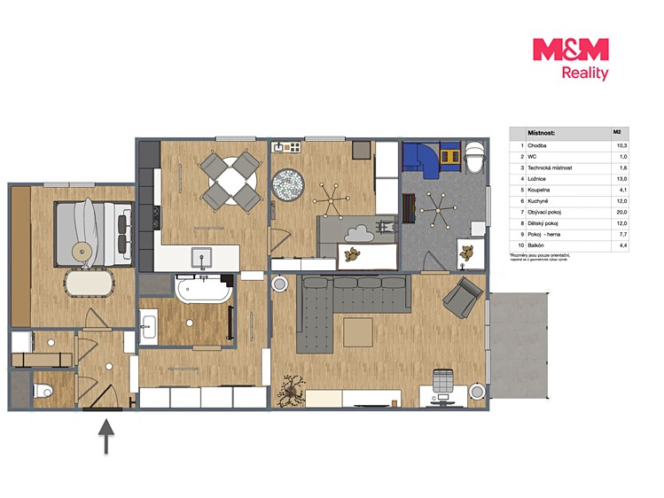 Prodej bytu 4+1, 83 m² (5 z 19)