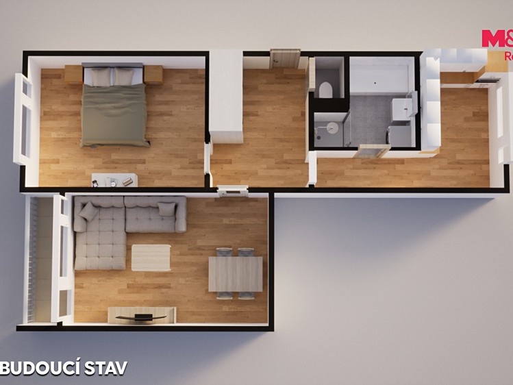 Квартира 2+1 на продаж, 58 м² (20 з 20)