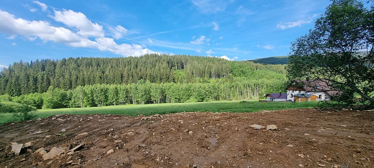 Prodej stavebního pozemku 2976 m², Železná Ruda – fotka 1 z 3