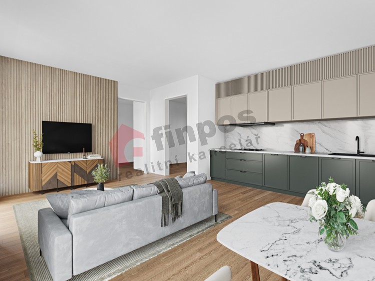 Prodej bytu 2+kk, 59 m² (1 z 7)