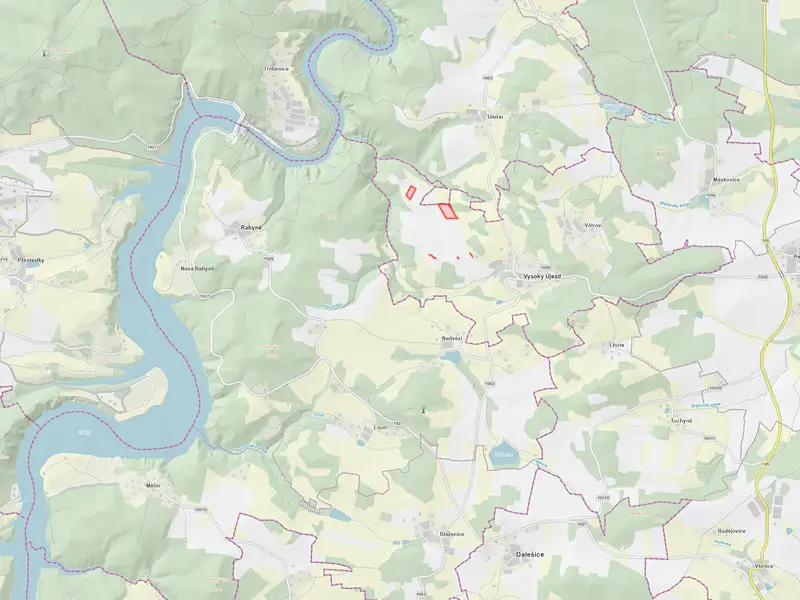 Prodej pole 22691 m², Vysoký Újezd – náhled fotky 2