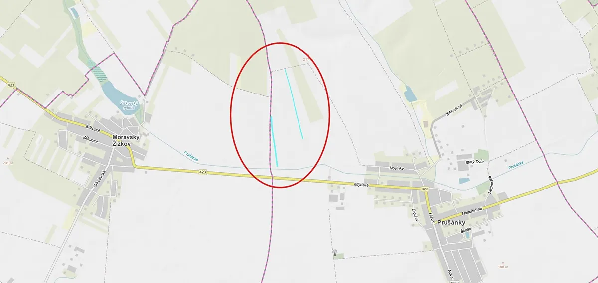 Prodej pole 10488 m²