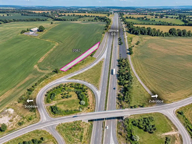 Prodej pole 18896 m², Zvěrotice – náhled fotky 3
