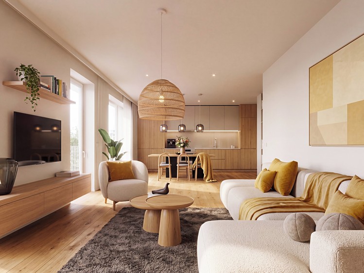Wohnung 3+kk zum Kauf, 63 m² (1 von 8)