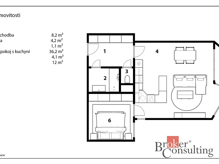 Wohnung 2+kk zur Miete, 62 m² (20 von 21)