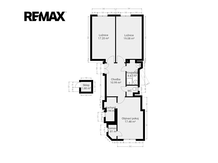 Квартира 3+kk на продаж, 75 м² (20 з 25)