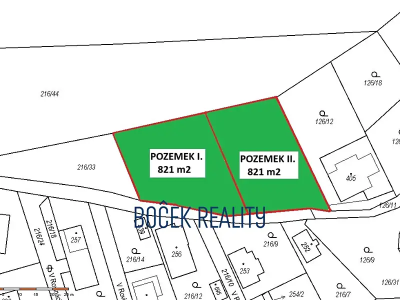 Prodej stavebního pozemku 821 m², Nižbor – náhled fotky 2