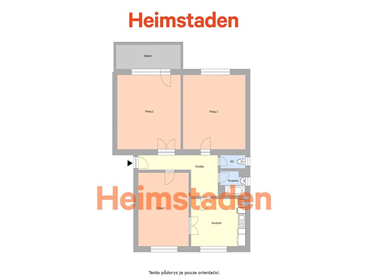 Wohnung 3+1 zur Miete, 71 m² (8 von 8)