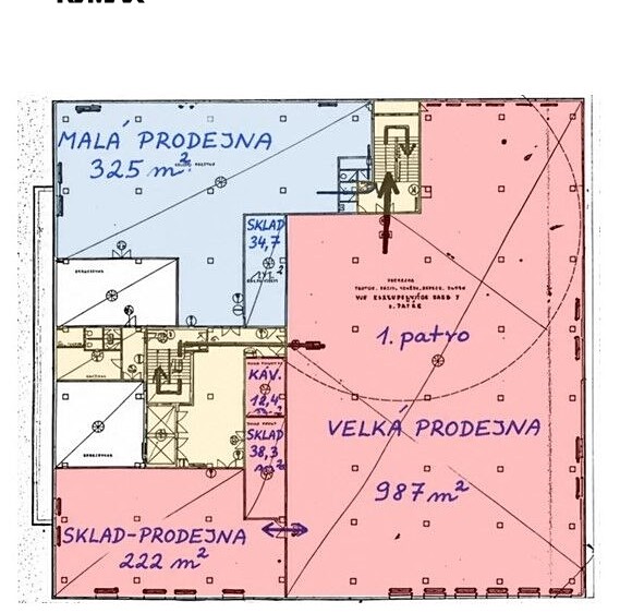Pronájem komerčního prostoru, 1 366 m² (3 z 31)