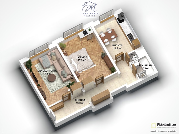 Wohnung 2+1 zum Kauf, 70 m² (16 von 16)