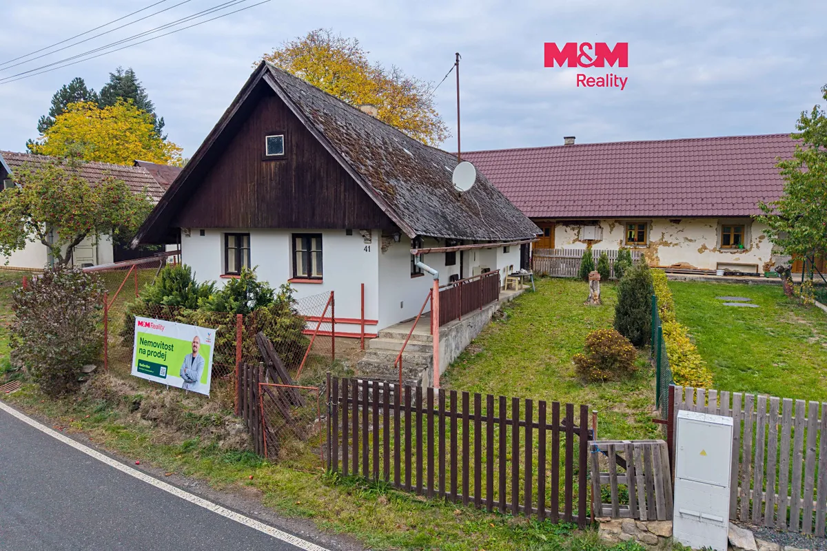 Prodej rodinného domu 44 m², pozemek 473 m²