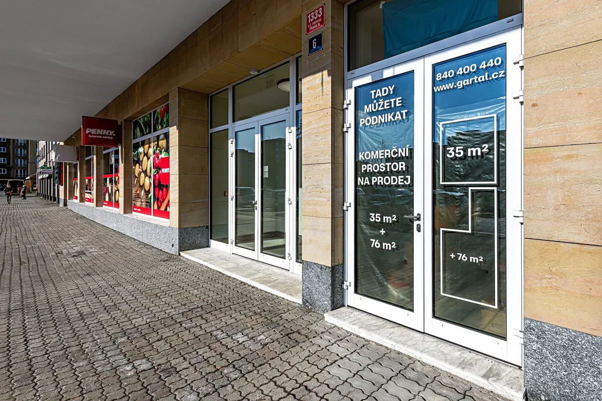 Prodej obchodního prostoru 112 m²