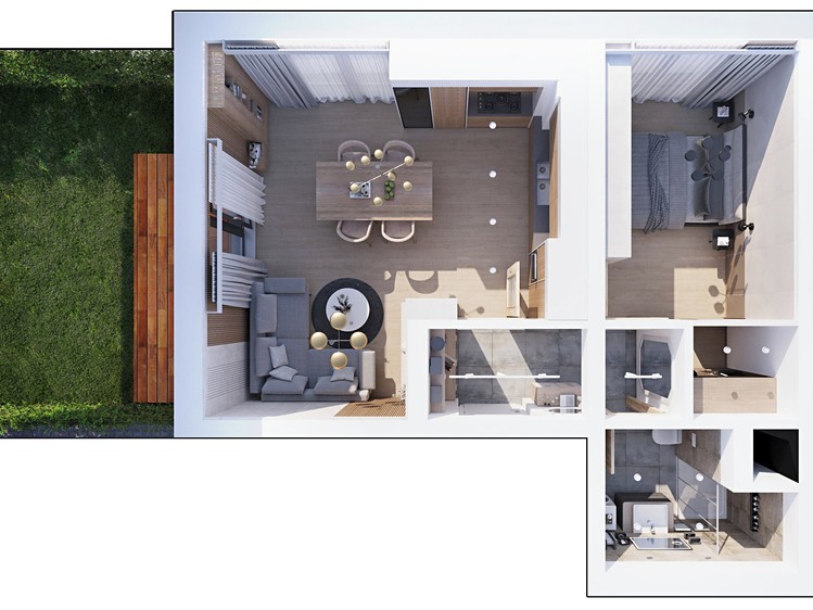 Prodej bytu 2+kk, 50 m² (6 z 8)