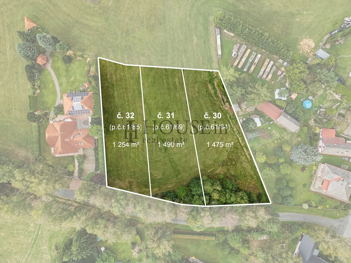 Prodej stavebního pozemku 1475 m²