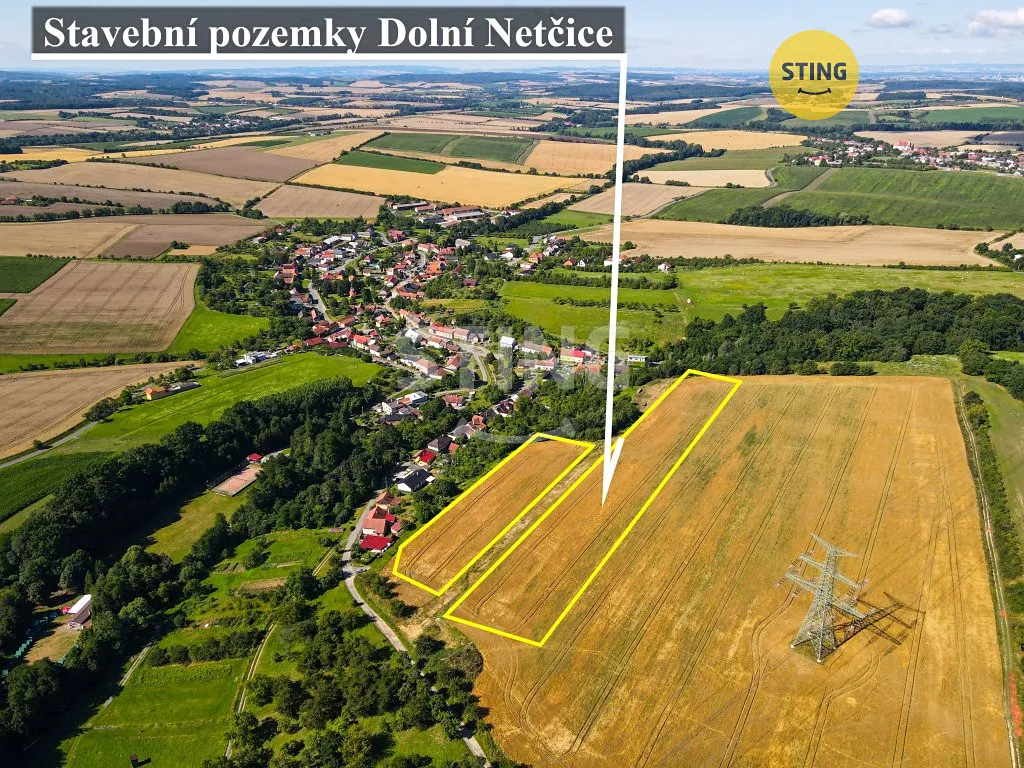 Prodej stavebního pozemku 1108 m²