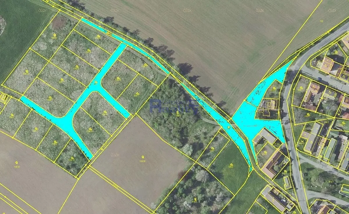 Dražba pozemku 4340 m²