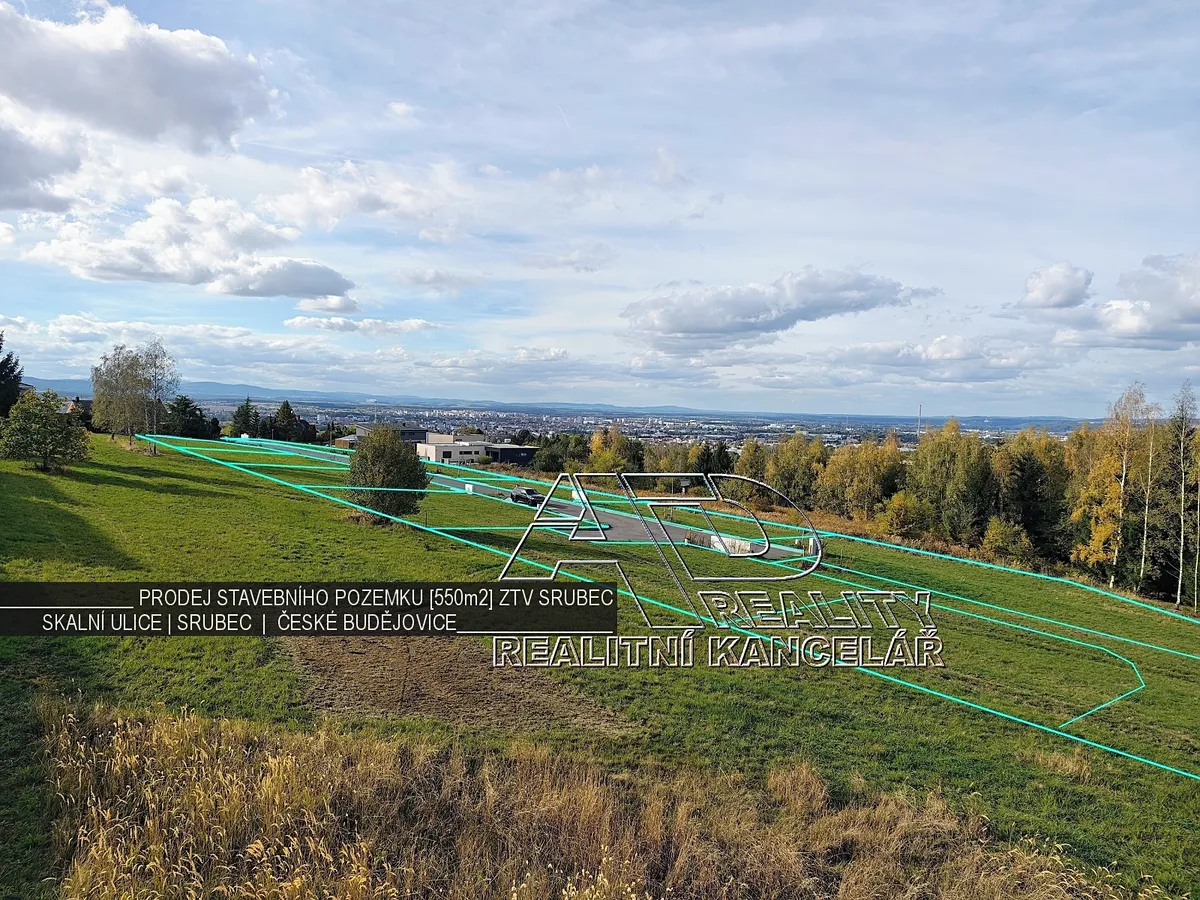 Prodej stavebního pozemku 550 m²