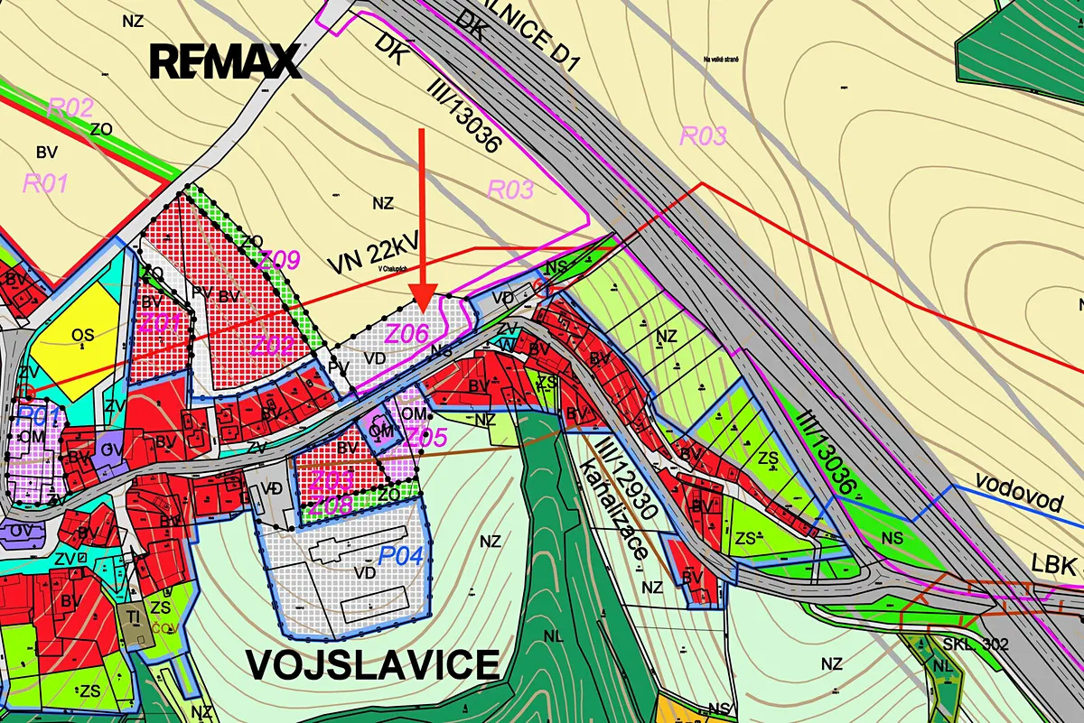 Prodej komerčního pozemku 5500 m²