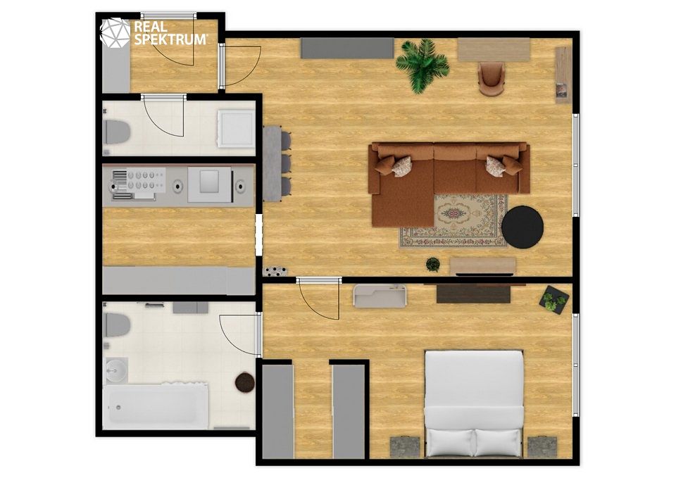 Prodej bytu 2+kk 47 m²