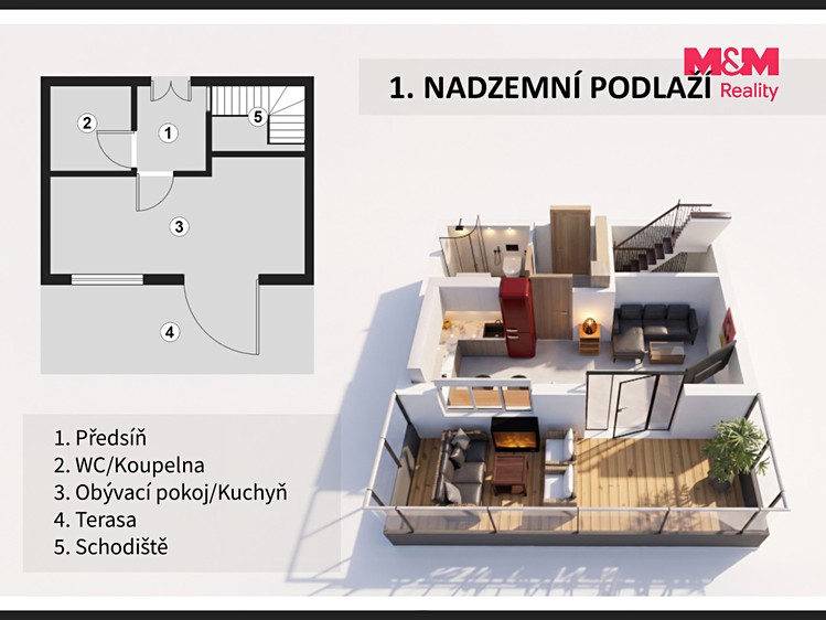 Квартира 3+kk на продаж, 83 м² (25 з 28)