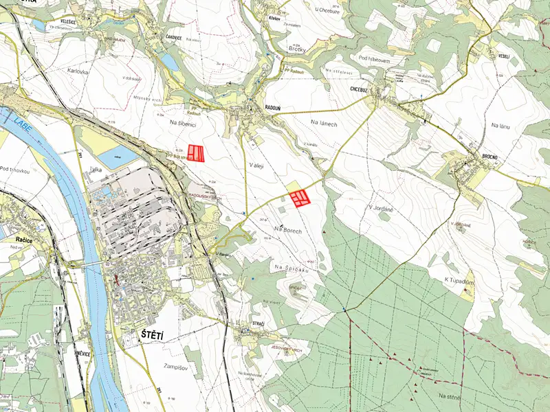 Prodej pole 24456 m², Štětí – náhled fotky 2