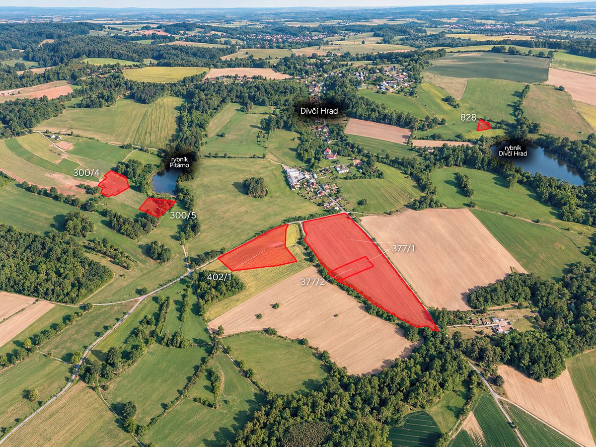 Prodej pole 269326 m², Dívčí Hrad – fotka 1 z 3