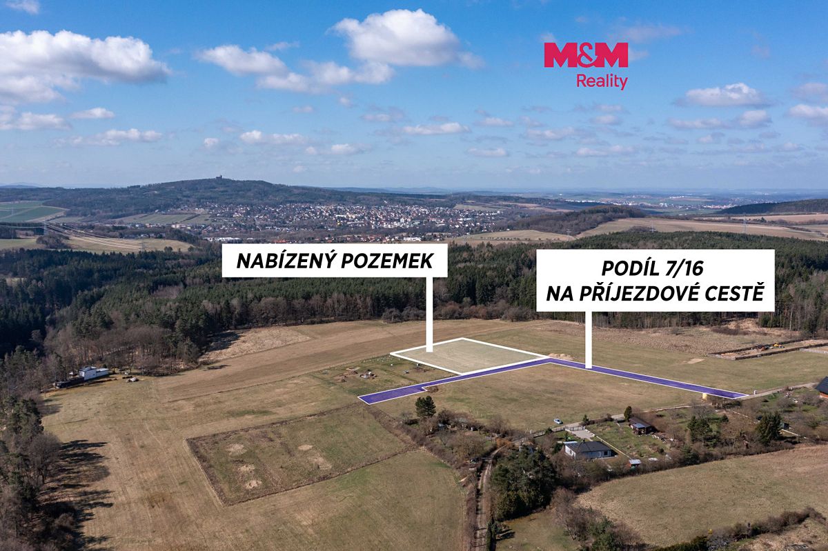 Prodej zahrady 5435 m², Tymákov – fotka 1 z 3