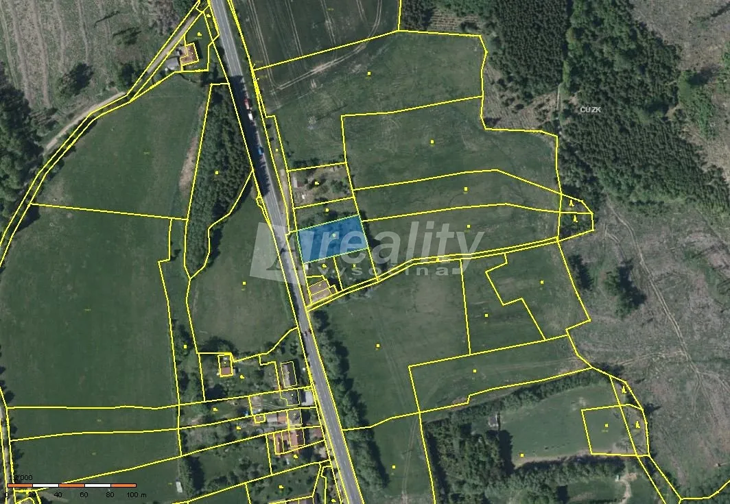 Prodej stavebního pozemku 1268 m²