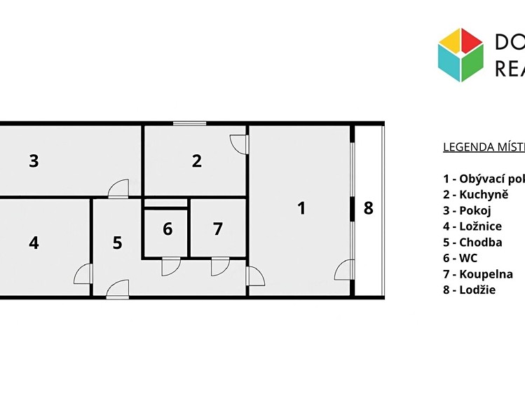 Квартира 3+1 на продаж, 69 м² (13 з 13)