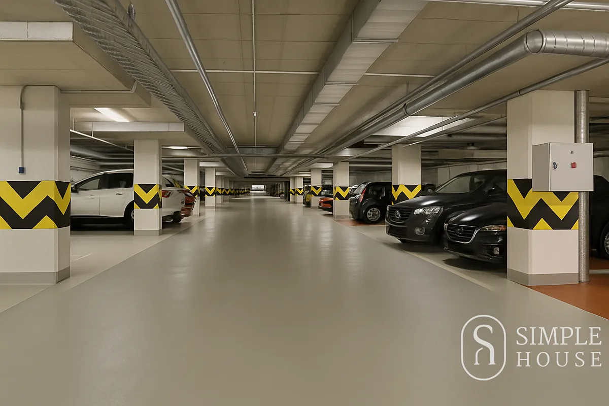 Pronájem garážového stání 15 m²