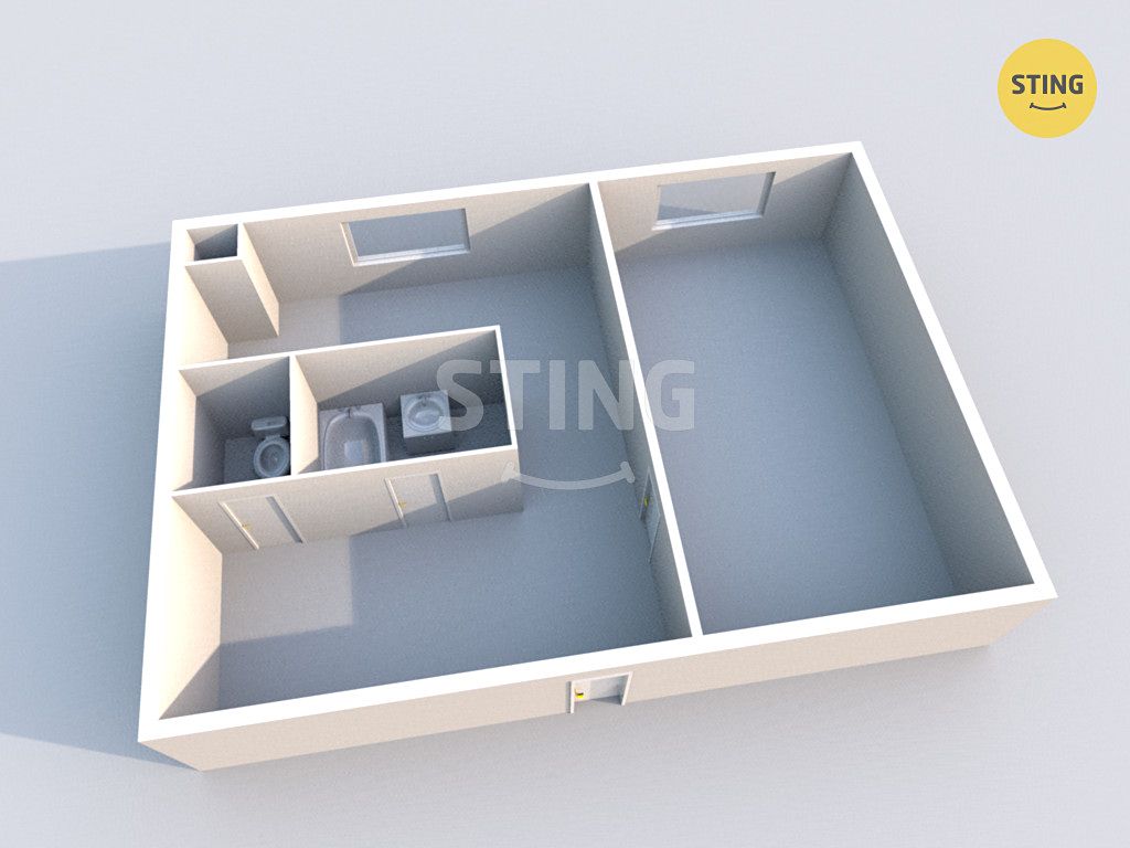 Pronájem bytu 1+1 38 m² – fotografie 4