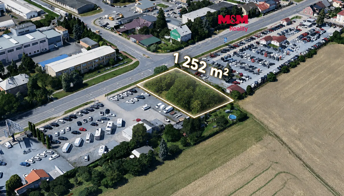 Prodej stavebního pozemku 1252 m²