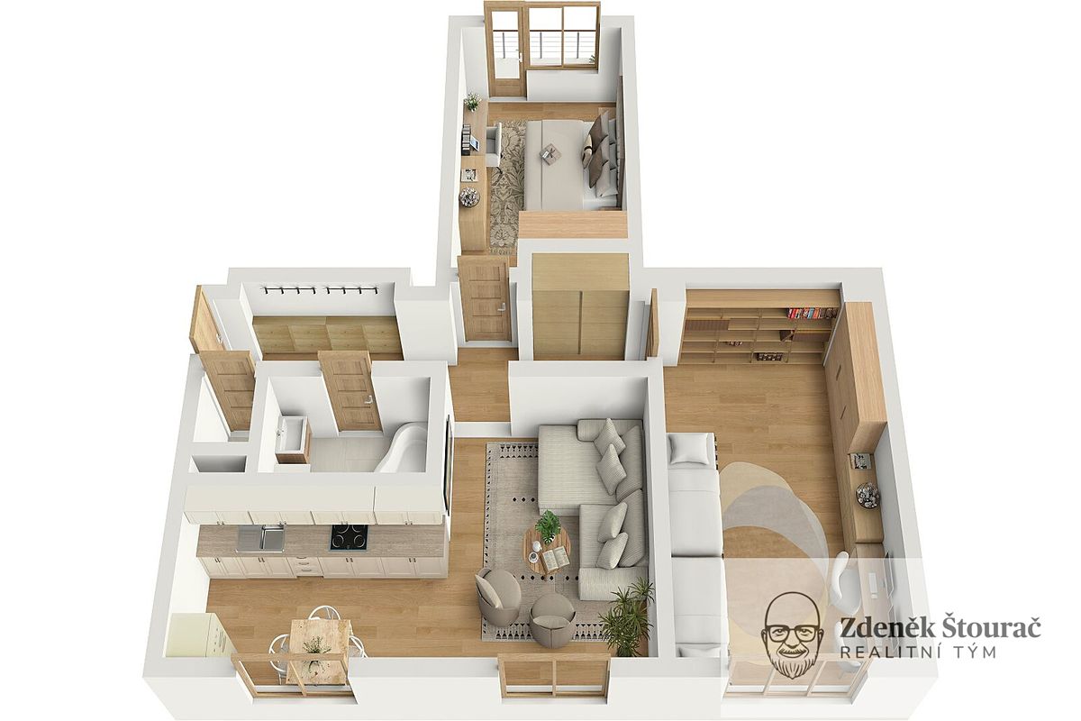 Prodej bytu 3+1 69 m² – fotografie 4